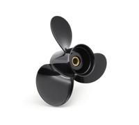 MagiDeal Fuoribordo Evinrude Motore Marino Barca a Tre Pale in Lega di Alluminio Resistente con Trasmissione Stabile Della Coppia, Elica Johnson/Evinrude 50-75 CV 13.8x15 OEM 391198