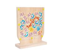 MagiDeal Giocattolo di abbinamento delle forme, giocattoli di apprendimento e istruzione, attività di apprendimento per la coordinazione occhio-mano, gioco di