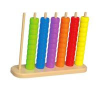 MagiDeal Giochi per L'ordinamento E L'impilamento Dei Colori, Ideali per La Prima Infanzia E Lo Sviluppo Gioco Sensoriale con Anelli per Bam