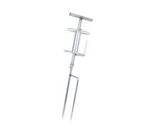MagiDeal Guida per Tubo da Giardino, Accessori in Metallo, Facile da installare, impedisce piegature e attorcigliamenti per aiuole, Cortili, Cortili Esterni,