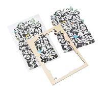 MagiDeal in Legno Irregolari per Bambini dai 12 Anni in su, opere d'Arte da Collezione, Giocattoli Decorativi, Giochi per Famiglie per Feste e, Panda