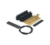 MagiDeal Kit di pickup per chitarra fai da te Accessori per chitarra Installazione Ceramiceasy Pickup precablato Doppia bobina Sostituzione per chitarre, Collo