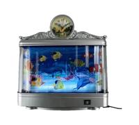 MagiDeal Lampada da notte per acquario, luce notturna, regalo a LED, decorazione per la stanza, lampada da comodino simulata per interni, Halloween, camera da