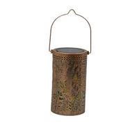 MagiDeal Lanterna Proiezione per Esterni, Lampada Decorativa Impermeabile, Lanterna da Appendere, Giardino, Decorazione per Patio E, Fiore di Farfalla