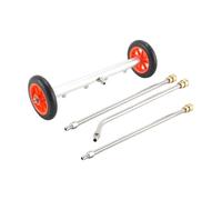 MagiDeal Lavapavimenti Pressione Sottoauto Pulitore Sottoscocca con Bastone Estensibile Scopa Ad Acqua per Attacco Lavaggio Auto in Acciaio Durevole Funz, Style H