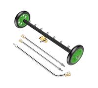 MagiDeal Lavapavimenti Pressione Sottoauto Pulitore Sottoscocca con Bastone Estensibile Scopa Ad Acqua per Attacco Lavaggio Auto in Acciaio Durevole Funz, Style E