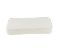 MagiDeal Lettino Da Massaggio, Cuscino Massaggiante per Salone, Trattamento Viso, Poggiatesta, Cuscino di Bellezza, Bianco Crema, 33 × 16 × 5 cm