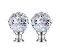 MagiDeal Manopola del Cappuccio terminale della Lampada, Sostituzione terminale, Facile da installare Topper Decorativo per Lampada a Forma di Sfera, Cappucci, Stile a