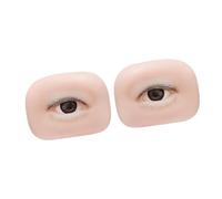 MagiDeal Modelli di occhi in silicone 5D Modulo di formazione per ciglia artificiali Modulo di ciglia finte professionale per salone di bellezza