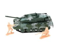 MagiDeal Modellino Armato Principale in 1:72, Carro Armato Tedesco Leopard 2A6 Verde