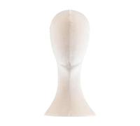 MagiDeal Modello a testa di manichino, supporto per lo styling di bellezza del manichino MANIKIN Maschera per la parrucca per copriletto per viaggi, negozio, Neck Corto Beige