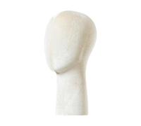 MagiDeal Modello di manichino Capsino Cappello Stora Stable Stable Multipurpose parrucca Cappello Stand per lo styling Home Salon and Travel, Bianco