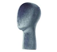 MagiDeal Modello di manichino Capsino Cappello Stora Stable Stable Multipurpose parrucca Cappello Stand per lo styling Home Salon and Travel, Grigio