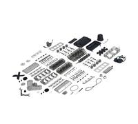 MagiDeal Motore Modello Giocattolo Motore Mini V8 Kit Assemblaggio Metallo 8 Cilindri Esperimento Fisico Regalo Educativo Collezionisti Appassionati Adatto ADU