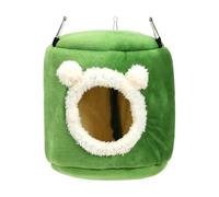 MagiDeal Nido per Uccelli per Gabbia, Amaca sospesa, Comodo, Accogliente, Confortevole, Cuccia Invernale per Uccelli, casetta per Uccelli per calopsitte, Verde