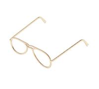 MagiDeal Occhiali da per Bambole Soldato in 1/6, Stile Vintage Dorato, Accessori per Action Figure da 12 Pollici, 3 Colori tra Cui Scegliere, Stile 5 Oro