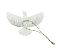 MagiDeal Ornamento a Forma di Colomba dell'amicizia, Ornamento Decorativo da Appendere all'albero di Natale, Ciondolo Decorativo per Albero di Natale,