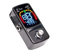 MagiDeal Pedale accordatore per chitarra elettrica cromatica e basso Mini robusto con display a colori Accessori per strumenti musicali