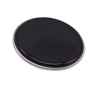 MagiDeal Pelle rullante nera, accessori per studio musicale, ricambio in PVC resistente all'usura, 8inch
