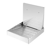 MagiDeal Piastra per barbecue, griglia per olio, contenitore per snack, vassoio per pressa per olio, scolapasta, rete per friggere, griglia per verdure, 28x28x5cm