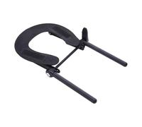 MagiDeal Piattaforma poggiatesta per lettino da massaggio, supporto universale per il viso, supporto regolabile per lo spazio del viso per poltrona da, Nero