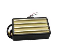 MagiDeal Pickup humbucker per chitarra elettrica, portatile, robusto, leggero, facile da installare, multifunzionale, a basso rumore, Giallo