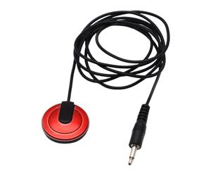 MagiDeal Pickup per microfono a contatto piezoelettrico, pickup per chitarra, accessori per strumenti a corda, parti, buon suono con uscita jack mono da 3,5 mm