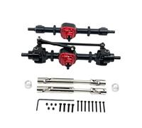 MagiDeal Ponte Assale RC 1/12 Compatibile con Camion Radiocomandati Albero di Trasmissione Ad Alta Resistenza Accessorio di Ricambio in Alluminio Strumenti, Nero