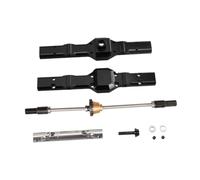 MagiDeal Ponte Posteriore RC in Metallo, aggiornamento, Modifica Fai da Te Leggera, Pezzi di Ricambio per C24, C54, C74 C14 in Scala 1/16, Nero