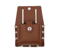 MagiDeal Porta Metro a Nastro, Organizer per Attrezzi, Custodia per Metro a Nastro, Accessorio Da Cintura per Idraulico, Compatto, Resistente, in PU, Adatto, Marrone