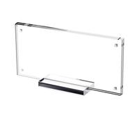 MagiDeal Portafoto con Cornice per Banconote da Un Dollaro, protettore per Biglietti, con Base, Display in Acrilico, Display da Tavolo per