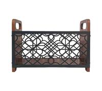 MagiDeal Portariviste, cestino portaoggetti versatile per scrivania, portariviste decorativo, organizer per buste e, Geometria