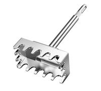 MagiDeal Punzonatrice per fori quadrati da muro, adatta per utensili di scanalatura tipo 86, per calcestruzzo, cartongesso, cemento, elettricista, Materiale Galvanizzato