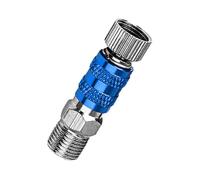 MagiDeal Ricambi per aerografo a sgancio rapido, accessori per aerografia in metallo per hobby, raccordi per compressori d'aria, accoppiatori, accessori, Nessuna Pressione Blu