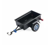 MagiDeal Rimorchio per Arrampicata Mini Accessorio Rimorchio Carrello Trasportatore per Auto RC Metallo Durevole con Attacco Funzionale E Design Compatto, Nero