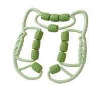 MagiDeal Roller di gambe per gambe, massaggio dei tessuti profondi, manuale, rullo di cellulite per massaggiatore per le cosce per il bodybuilding della, Verde