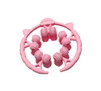 MagiDeal Rullo massaggiante, Rullo Muscolare, 20 Ruote, Morsetto Circolare per Gambe Portatile per scolpire Il Corpo, Massaggio alle Gambe per Cosce, Braccia e, Rosa