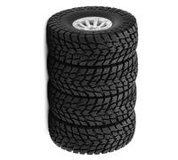 MagiDeal Ruote e Pneumatici RC 4 Pezzi, robusti Pezzi di Ricambio, Facile Installazione, Accessori Professionali, esagonali da 5 mm per 1:12, Mozzo Ruota Bianco