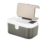 MagiDeal Scalda salviette e dispenser di salviette umidificate, macchina per umidificate con luce notturna riscaldante, scalda USB portatile per auto e, Bianco
