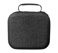 MagiDeal Scatola portaoggetti per microfono e altoparlante, custodia per trasporto multiuso, robusta con maniglia, borsa da viaggio portatile per dormitorio e, Nero