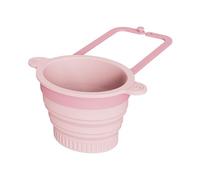 MagiDeal Scolapiatti da cucina, filtro per lavello, filtro per lavello da cucina, per la raccolta dei rifiuti alimentari, scolapiatti multifunzionale, Rosa