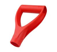 MagiDeal Scopa a spinta con manico a e forma a D, diametro 32 mm, strumento di pulizia robusto, sostituisce l'impugnatura per accessori da giardino, Rosso