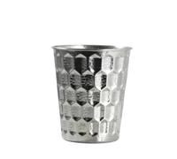 MagiDeal Secchiello Vino Secchiello Ghiaccio Secchiello Champagne Secchiello Bevande in Acciaio Inox Spesso con Design Moderno Sfaccettato E Capacità Ampia, Argento