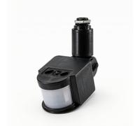 MagiDeal Sensore di Movimento Interruttore Rilevatore Modulo Rilevamento Rilevatore Microonde per Illuminazione Interna con Microonde E Infrarossi Ritardo, Black, Infrared 110-240v