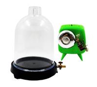 MagiDeal Set campana per sottovuoto Cappuccio dimostrativo sottovuoto Disco trasparente per cappa sottovuoto