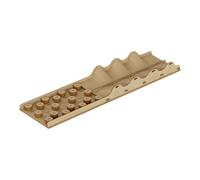 MagiDeal Set di Rampe per Ostacoli per Auto RC Fai da Te in Legno, Accessori per Piste RC, Assi Spesse 3,7 mm, espositore per Modelli per Bambini, Staccabile, 68x18x5.5 Cm