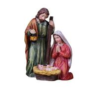 MagiDeal Set di Statuine Decorative Raffiguranti La Natività di Gesù, Perfette per Decorare La Tavola di Natale.