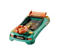MagiDeal Simulazione di guida con volante giocattolo, controller di guida simulato con musica, simulatore di interattivo per bambini di 3 anni, Versione Verde Racing