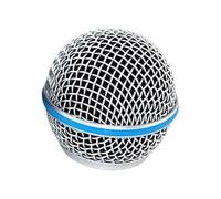 MagiDeal Sostituzione della testina del microfono, griglia per microfono in metallo fai da te di dimensioni standard, facile installazione