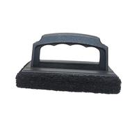 MagiDeal Spazzole per griglia Accessori Riparazione Regalo per Uomo Manico ergonomico Spazzola Multifunzionale per Barbecue per la Pulizia della griglia, Testa della Spugnetta Abrasiva